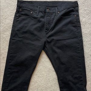 Levi 510 Skinny Jeans Black 36x30